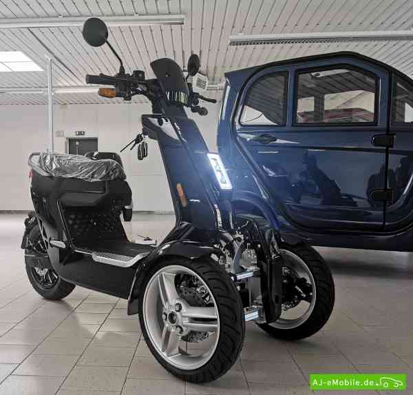 MOVE V28 E-Trike mit Neigetechnik, Li-Ion 2 Kw, 100 Km Reichweite