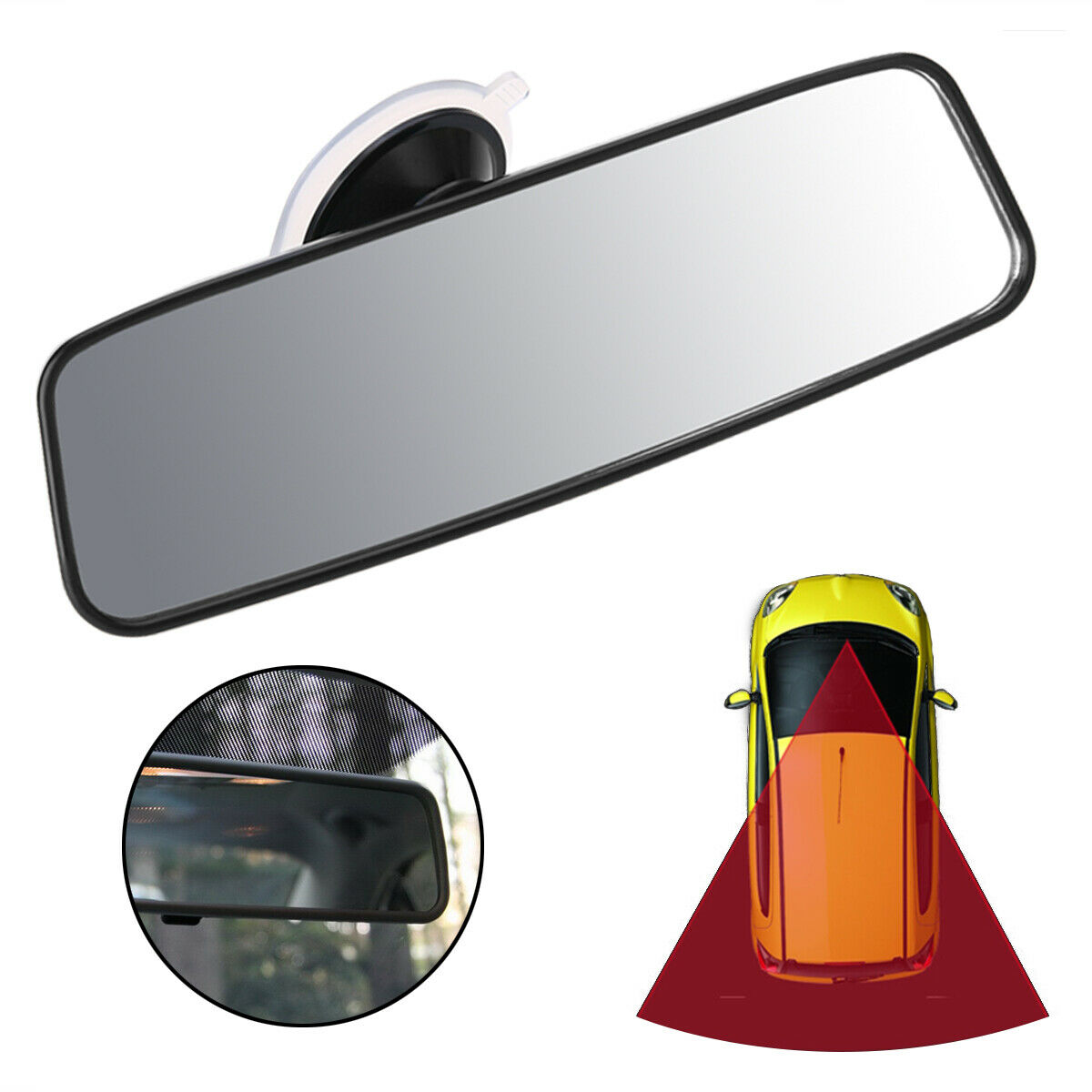 2 Stück Auto-Rückspiegelwischer, einziehbarer Spiegelwischer, tragbare