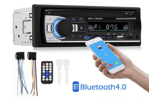 Radio für Kabinenroller, mit Bluetooth, Freisprechen, UKW, USB, AUX, MP3