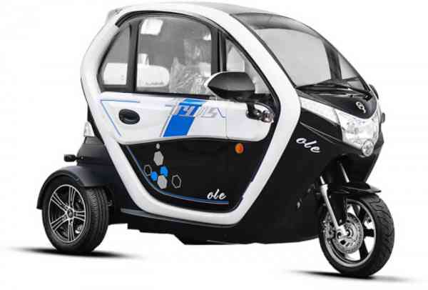 3 Kw Elektro-Auto E-LORD E-Leichtkraftfahrzeug Scooter Kabinenroller 45 km/h