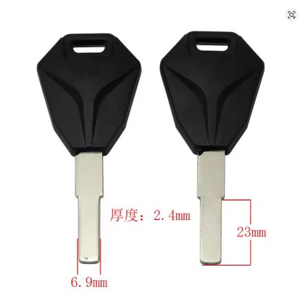 Schlüssel-Rohling für Kabinenroller wie TRIXI, UMI, LMI, BACH, Econelo, Bleile W3/W4, Geco, u.a.