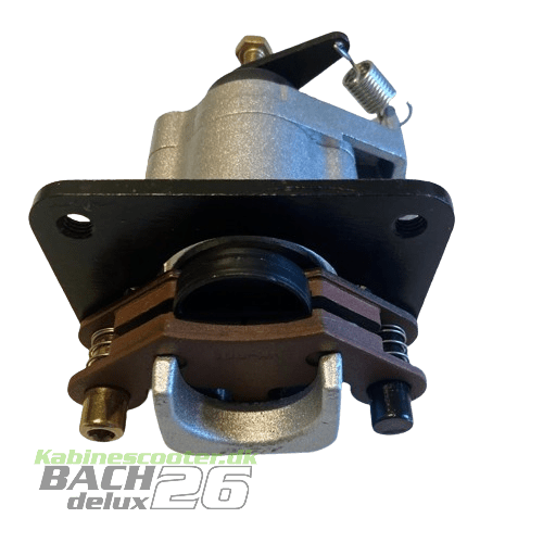 Bremssattel RECHTS TYP 1, für Kabinenroller wie TRIXI, UMI, LMI, BACH, Econelo, Bleile W3/W4, Geco,