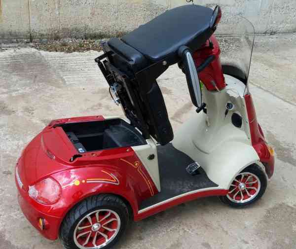 Senioren Elektromobil 25 Km/h Ohne Führerschein Gebraucht ElektroMobil "Fred 1" VierRad Scooter bis 25 km/h SeniorenMobil