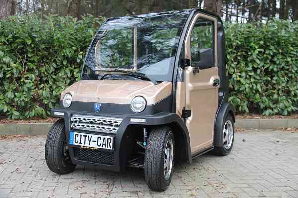 Elektroauto URBEE 2 S EV Jonway - Zap, 2-Sitzer max. 45 km/h